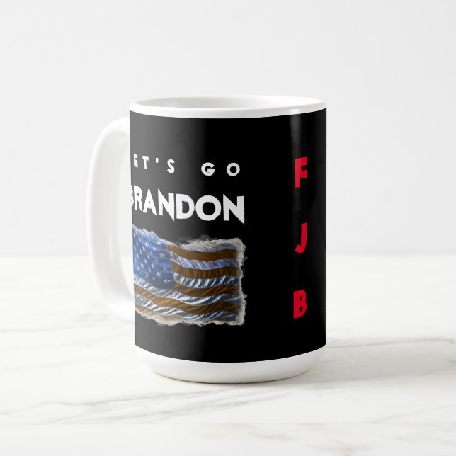 Mug "Allons Brandon !" (Devant gauche)