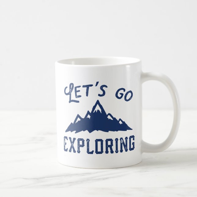 Mug Allons explorer (Droite)