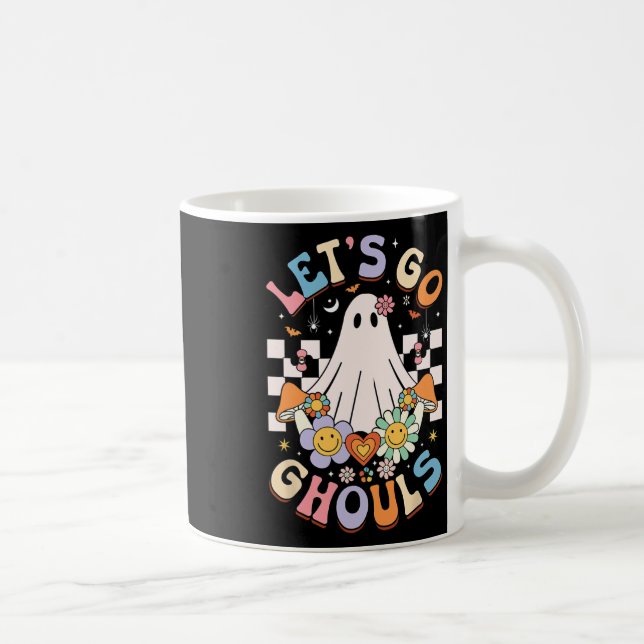 Mug Allons Gouls Halloween Ghost Costume Ret (Droite)