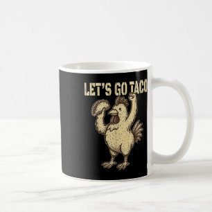 Mug Allons Taco Rétro Vintage Allons Taco