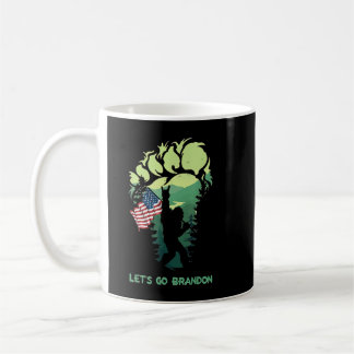 Mug Allons voir Brandon Bigfoot American Flag