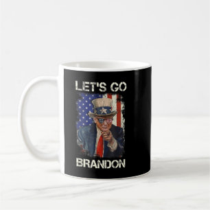 Mug Allons-y Brandon Conservateur américain Drapeau Tr