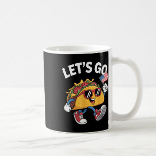 Mug Allons-y Taco Drôle Trump Poulet 
