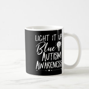 Mug Allumer L'Autisme Bleu Je Porte Le Bleu Pour L'Aut