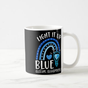 Mug Allumez-Le Bleu Autisme Tee Je Porte Bleu Pour Aut
