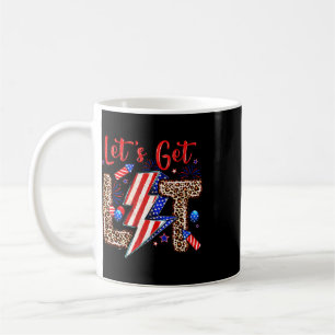 Mug Allumons l'Étendard Américain Fête d'Indépendance