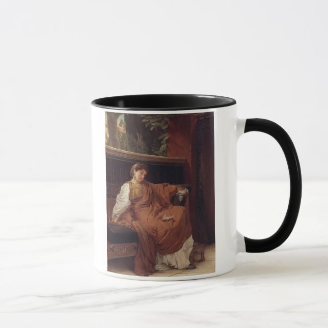 Mug Alma-Tadema | Lesbia pleurant au-dessus d'un (Droite)