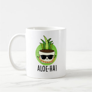 Mug Aloe-ha Funny Plante hawaïen Pun