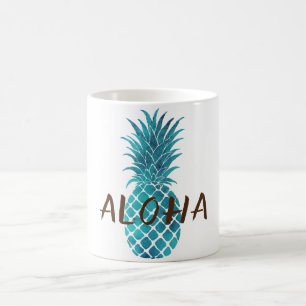 Mug Aloha Aigle bleu turquoise