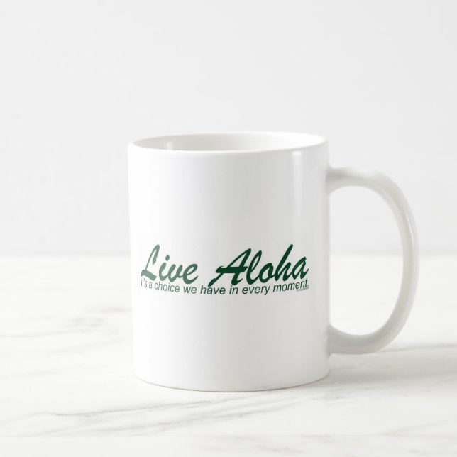Mug Aloha conception vivante de paysage (Droite)