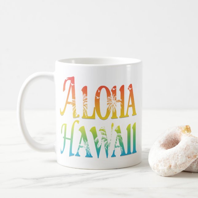 Mug Aloha Hawaii (Avec donut)