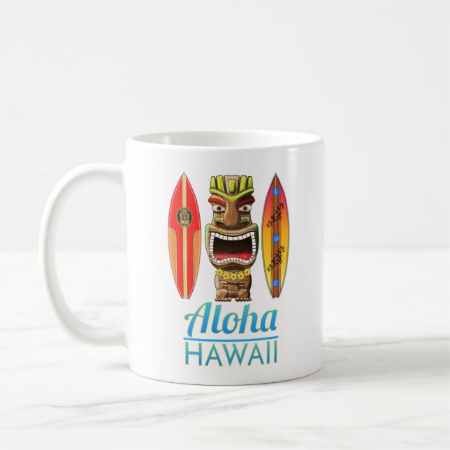 Mug Aloha Hawaii Hawaii Tiki Surf (Gauche)