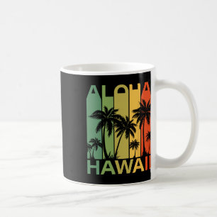Mug Aloha Hawaii Palmier Tropical Île Hawaïenne Re