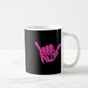 Mug Aloha Hawaii Palmiers Plage de l'île hawaïenne Sur