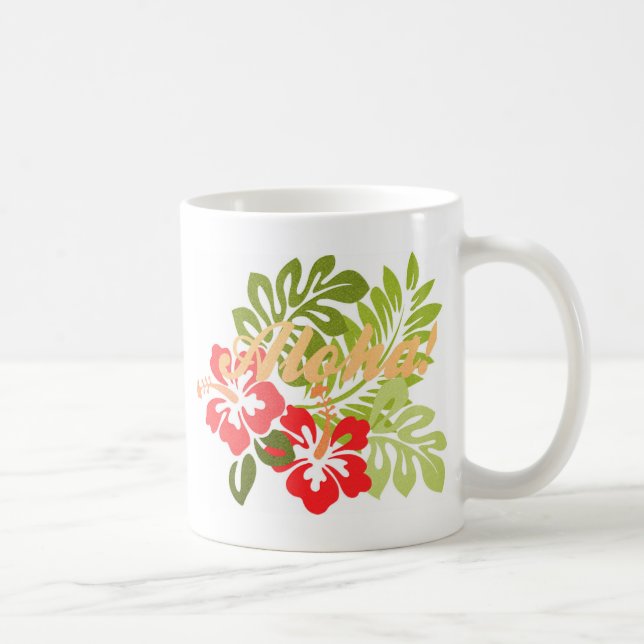 Mug Aloha Hibiscus (Droite)