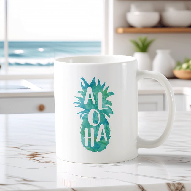 Mug Aloha Pineapple (Créateur téléchargé)