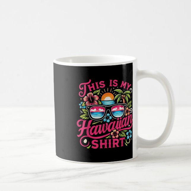 Mug Aloha Tropical C'Est Mon Vacances Été Hawaïen (Droite)
