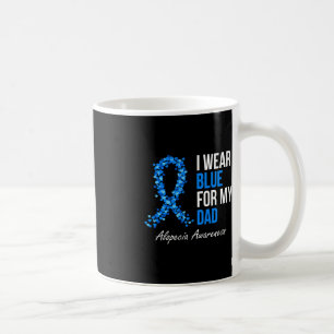 Mug Alopecia Sensibilisation Je Porte Du Bleu Pour Mon