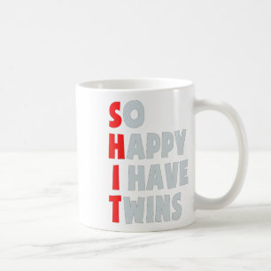Mug Alors Heureux J'Ai Des Jumeaux Amusants Parent Twi