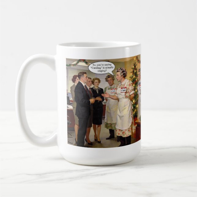 Mug Alors, vous dites que « chanter des chants de Noël (Gauche)