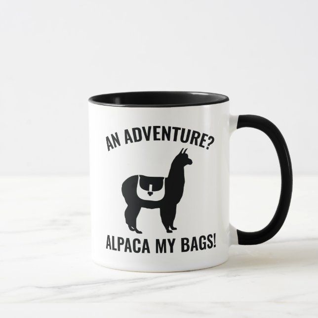Mug Alpaca Mes Sacs (Droite)
