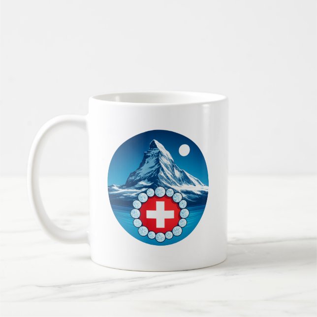 Mug Alpes suisses - Matterhorn (Gauche)