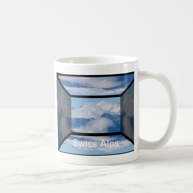 Mug Alpes suisses par Khoncepts (Droite)