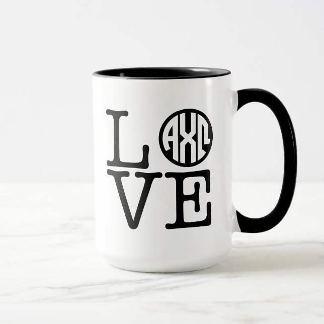 Mug Alpha amour d'Omega | de Chi (Droite)