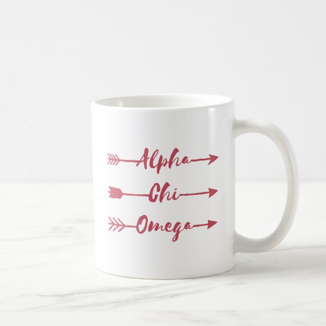 Mug Alpha Chi Omega | Flèches (Droite)