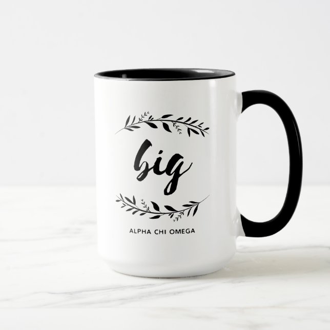 Mug Alpha guirlande d'Omega | de Chi grande (Droite)