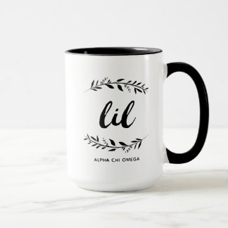 Mug Alpha guirlande d'Omega | Lil de Chi