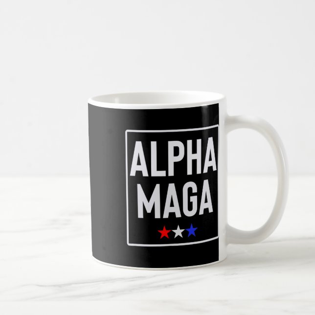 Mug Alpha Mega Trump 2024 Election Design  (Droite)