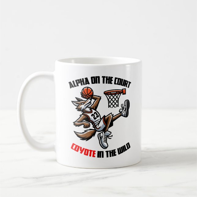 Mug Alpha on the court Coyote in the Wild (Gauche)