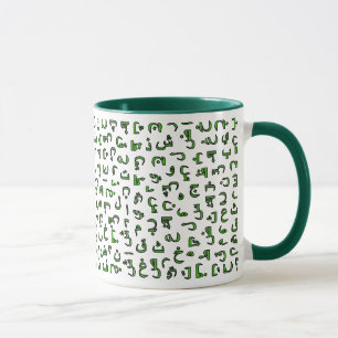 Mug alphabet arabe
