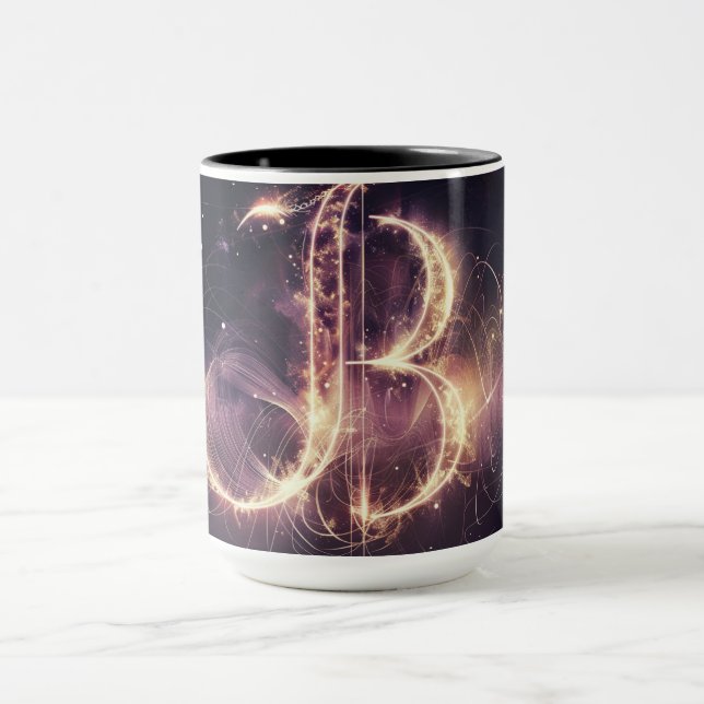 Mug alphabet : 'B' (Centre)