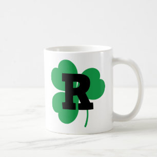 Mug Alphabet de la lettre R de St Patrick