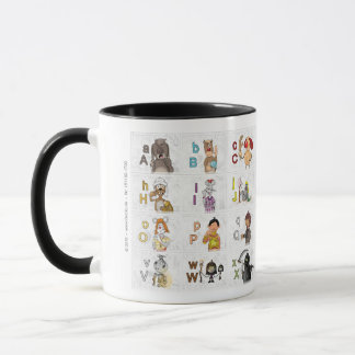 Mug Alphabet digital allemand 2