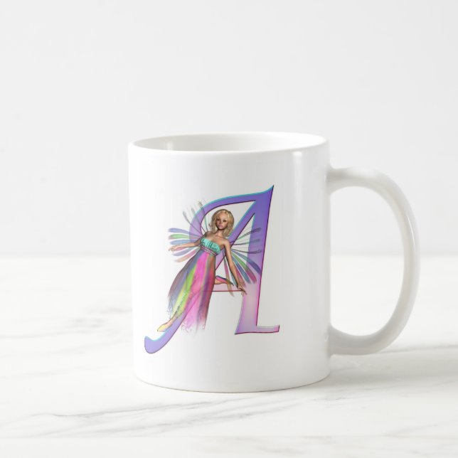 Mug Alphabet féerique - marquez avec des lettres A (Droite)
