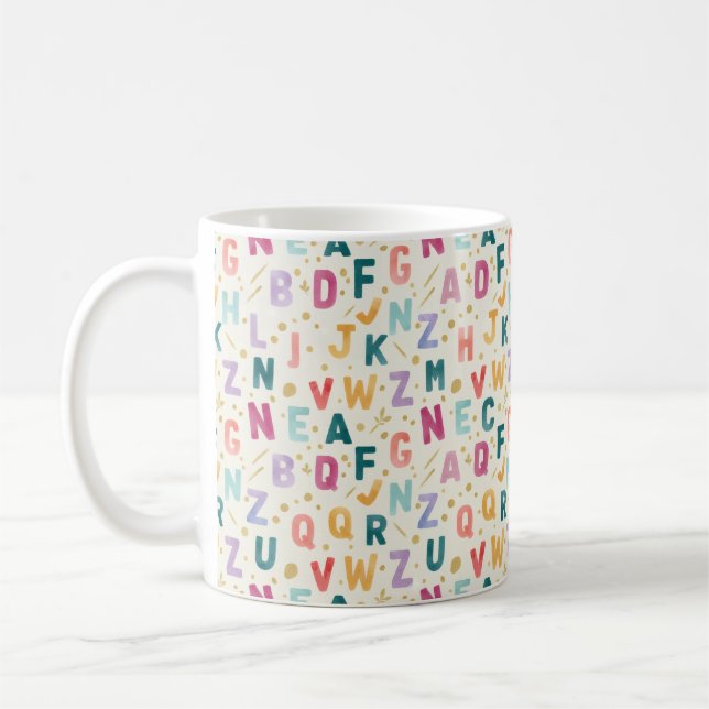 Mug Alphabet Primaire de Jeu (Gauche)