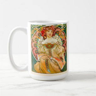 Mug Alphonse Mucha Art Nouveau Daydream