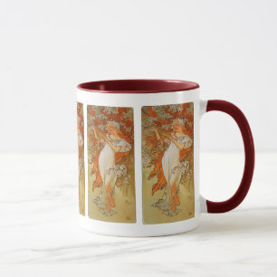 Mug Alphonse Mucha - art Nouveau - ressort
