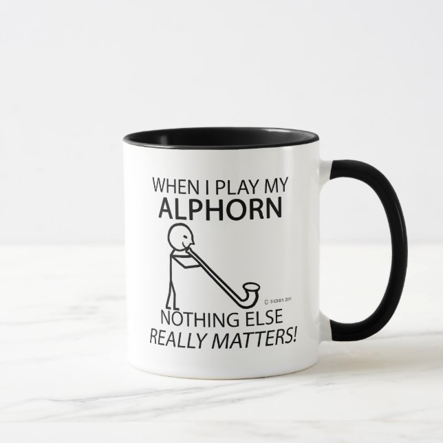 Mug Alphorn Rien D'Autre Compte (Droite)