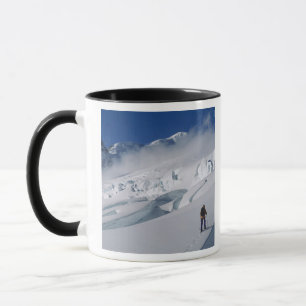 Mug Alpiniste sur le glacier Tasman dans le mont