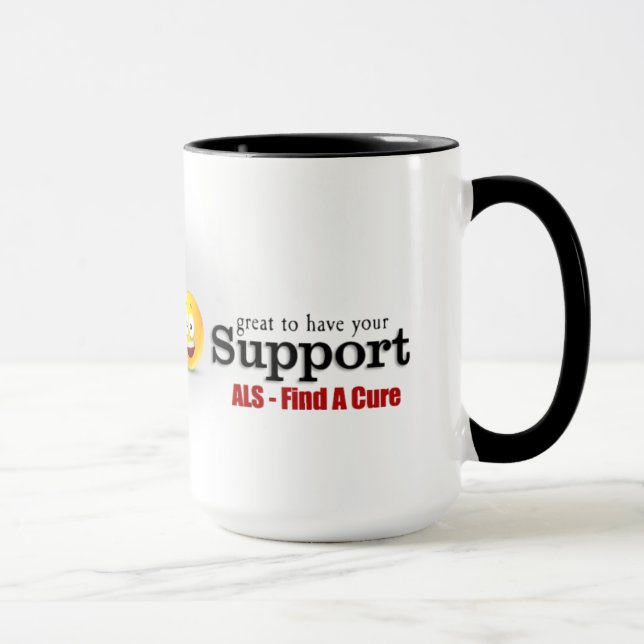 Mug ALS : soutien de la boule de sanglier (Droite)