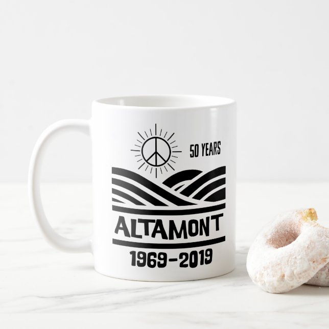 Mug Altamont Speedway 1969-2019 50e anniversaire (Avec donut)