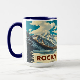 Mug Altitude de la ligne de partage des eaux dans les