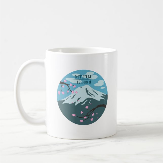 Mug Altitude du Mont Fuji (Gauche)