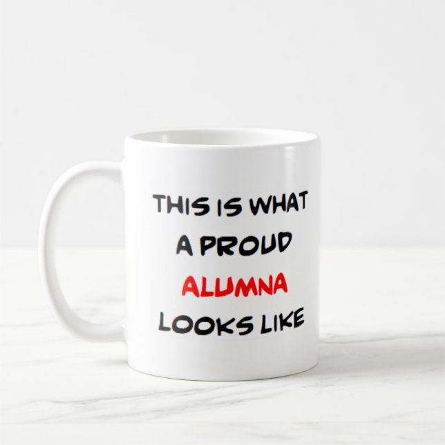 Mug alumna, fière (Gauche)