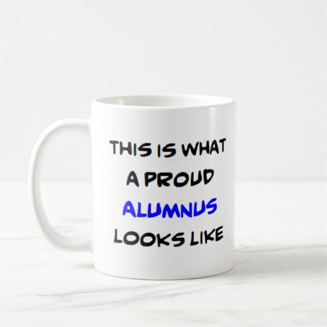 Mug alumnus, fier (Gauche)