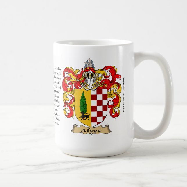 Mug Alves, l'origine, la signification et la crête (Droite)